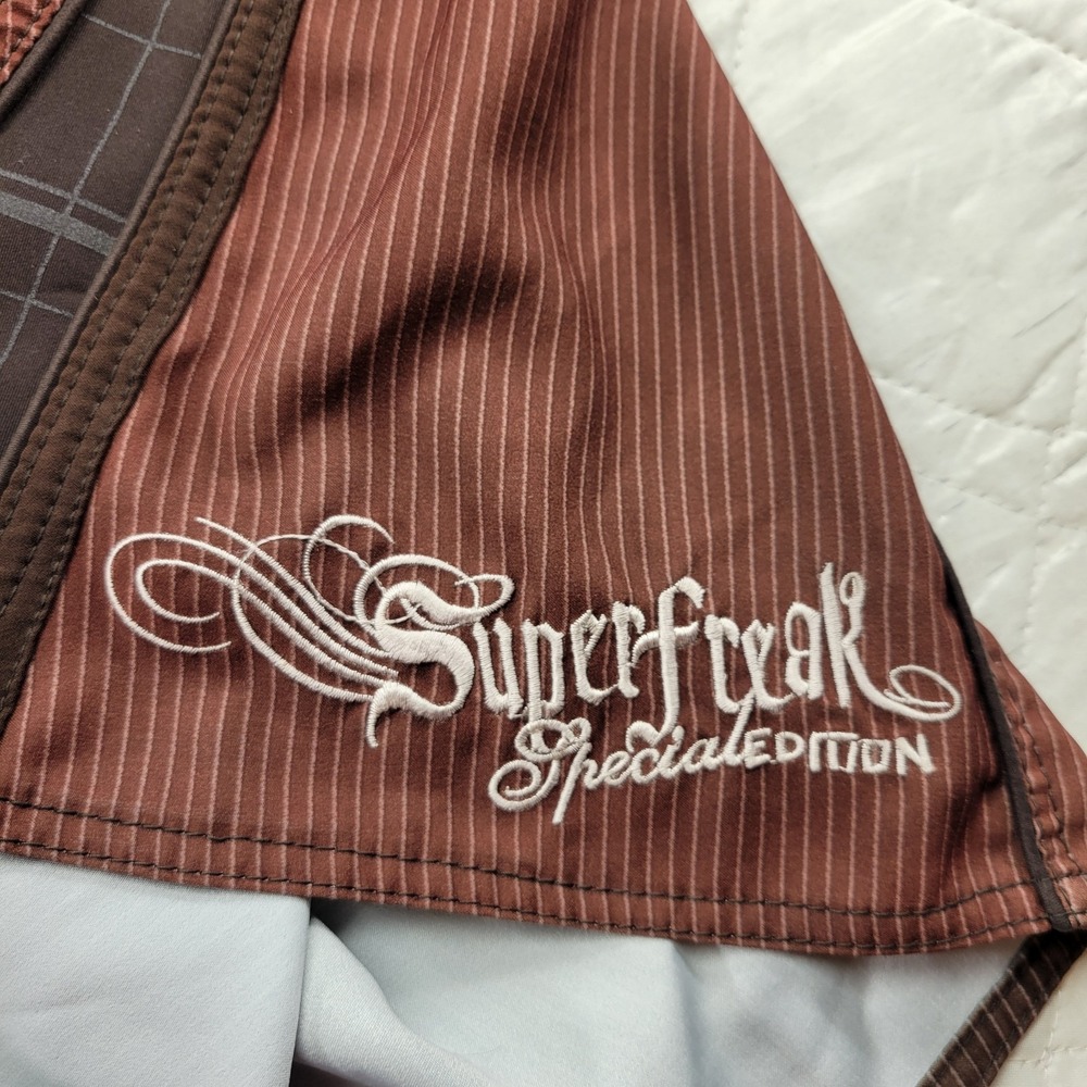 O'Neill brown Super Freak shorts size 38 - Picture 3 of 6
